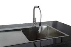 Der Merklinger Outdoor Modul "Toni" (2 Türen + Spülbecken – Armatur) -Silca BQQ Geschaft 006dermerklinger holzbackofen grill pizzaofen spuelmodul outdoorkueche jpg