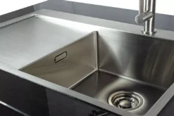 Der Merklinger Outdoor Modul "Toni" (2 Türen + Spülbecken – Armatur) -Silca BQQ Geschaft 008 dermerklinger holzbackofen grill pizzaofen spuelmodul outdoorkueche jpg