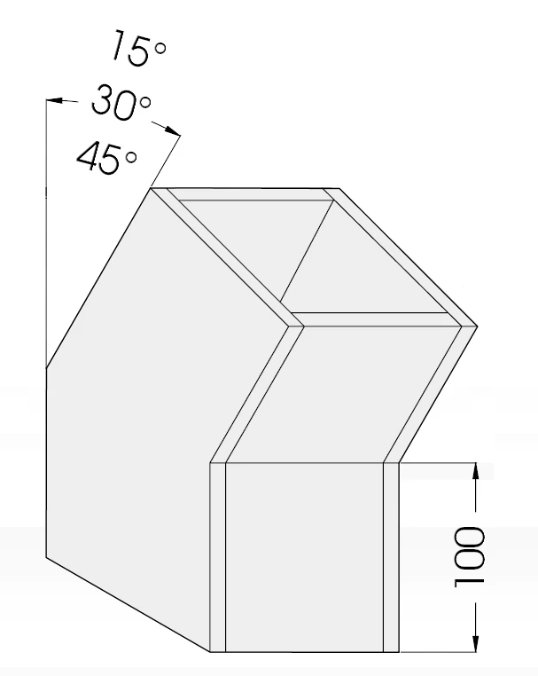 F90 Schacht Bogenelement 30° Aus Kalziumsilikat-Platten - Eka L90 Compact 3 F90 Schacht Bogenelement 30° Aus Kalziumsilikat-Platten - Eka L90 Compact – Bild 3
