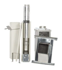 F90 Leichtbauschornstein 11,2 M V4A-Edelstahl NW 250 Mm - Eka L90 Compact -Silca BQQ Geschaft 1720 1