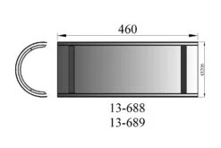 Hitzeschild Doppelwandig Für Rauchrohr Stahl 460 Mm Ø 150 Mm Schwarz 7 Hitzeschild Doppelwandig Für Rauchrohr Stahl 460 Mm Ø 150 Mm Schwarz -Silca BQQ Geschaft 2948 2