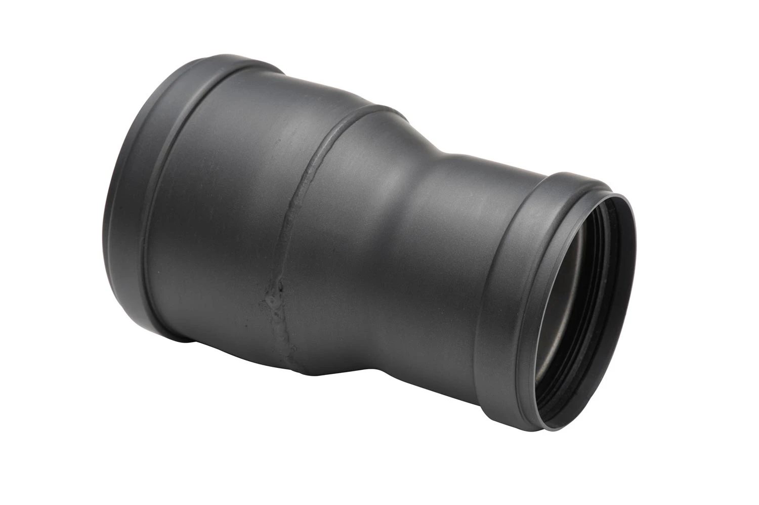 Steckverbinder, Reduzierung, Steckende-Steckende Für Pelletrohr Schwarz 5 Steckverbinder, Reduzierung, Steckende-Steckende Für Pelletrohr Schwarz – Bild 5