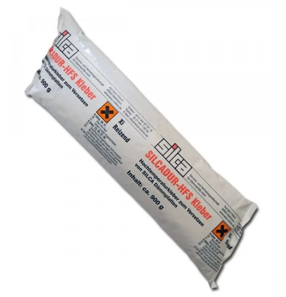 Silcadur HFS Hochtemperaturkleber Für Silca KM Wärmedämmplatten, 900 Gr. 1 Silcadur HFS Hochtemperaturkleber Für Silca KM Wärmedämmplatten, 900 Gr.