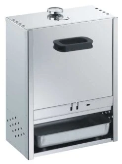 Peetz Räucherofen 150 Mit Schiebetür Inkl. Grundausstattung, Edelstahl