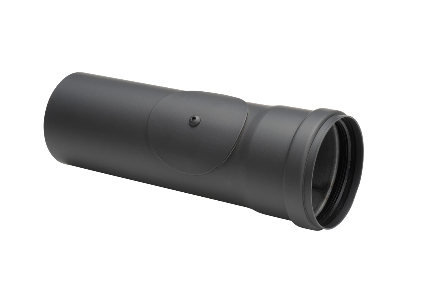 Pellet-Ofenrohr Stahl 250 Mm Schwarz Mit Prüföffnung 2 Pellet-Ofenrohr Stahl 250 Mm Schwarz Mit Prüföffnung – Bild 2