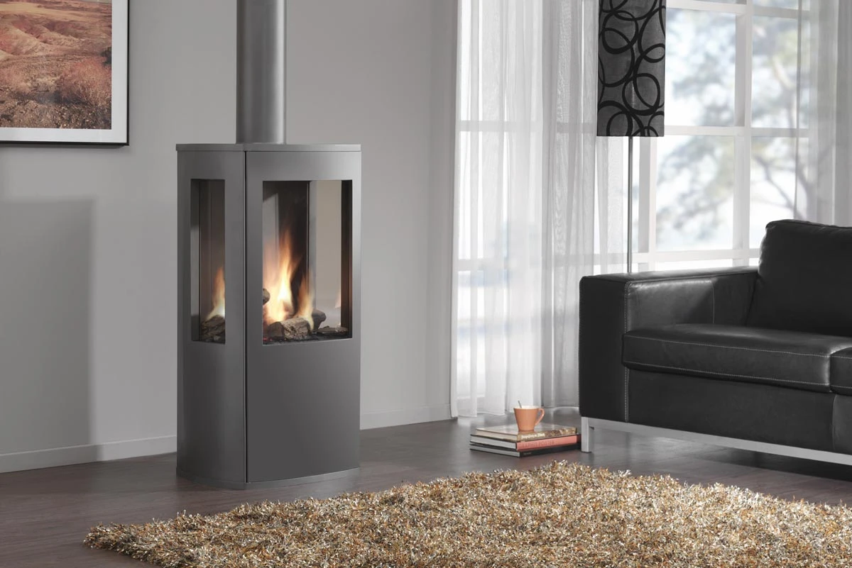 Gaskaminofen Dru Trio 2 Gaskaminofen Dru Trio – Bild 2