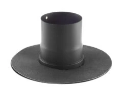 Wandrosette Mit Muffe Für Pellet-Ofenrohr Schwarz -Silca BQQ Geschaft 733b246f3b0c9d7b6f9f9c57e0fb2414